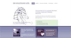 Desktop Screenshot of drsolutionsltd.com